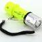 A-OK XM-L2 LED T6 LED Underwater Diving diver Waterproof Flashlight Torch white yellow light 2000Lm double head lamp diving 80m