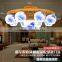 CE ETL UL tray ceiling lighting & special promotion lighting & hospital lobby ceramic bamboo ceiling light