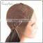  express hot selling hair wig ombre grey synthetic lace front wig for women