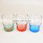 300ml Glass Juice Cup Colorful Drinking Glass with Sprayed Color                        
                                                Quality Choice