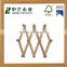 2016 High quanlity FSC oak wall hanging wooden clothes hook made in china