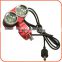 Luckysun XM-U2 1900lm 150m irradiation Moveable runner headlamp Bicycle light floodlight