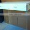 Wall mounted white dressing table designs for bedroom