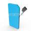 Super slim 10000mah mobile power bank,Li-polymer battery power bank,built-in usb cable charger