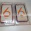 Ultra Thin Rose Gold Plating Crystal Clear Case For Iphone 5/6/6plus Transparent tpu soft Phone Bag Covers