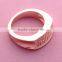 >>>2016 YIWU T&J new Korean style women girl fashion rings for couples gold plated rhinestone crystal rings for women/