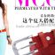 hot-selling fashion ladies and women's needle fastener with diamond red brown slim leather trousers waist belt