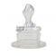 Food grade silicone nipple standard neck and wide neck teat high transparency baby Liquid Silicon nipple baby teat
