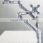 VESA 75x75/100x100mm silver/black/white clamp & grommet mount height adjustable lcd monitor arm