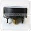 High quality black steel oxygen compound gauge manometer