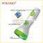 White rechargeble 1 LED torch light rechargeable portable lamp torch