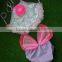 Cute baby girls bikini lace accessories micro bellyband swimwear
