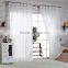 Fashion Design 100%Polyester Woven Window Decoration Organza Curtain