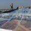 Clear ETFE coated film tensile fabric architecture canopy in Hannove