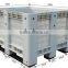 Large heavy duty plastic pallet containers