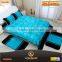 2016 High quality polyester blankts and Algeria market blankets with raschel blankets warehouse.
