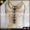 Multi Chain Design 2 Color for u Choose Sex Body Chain Vest Chain Necklace Body Jewelry