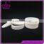 Bulk cheap flip top cap plastic jars for cosmetic products