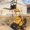 Mini Skid Steer Pallet Fork/loader With Pallet Fork/New Condition 380kg Pallet Fork for Mini Skid Steer Loader