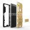 Hybrid combo kickstand mobile phone case for Huawei P8 Lite
