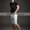 Silk printing adult fashion t shirt for men