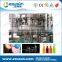 Orange glass bottle processing machine/filling plant