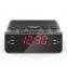 hot sales LED digital snooze alarm clock and auto scan AM FM radio