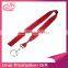 2016 made in china cheap silkscreen printed lanyard bright-coloured lanyard