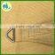beige color triangle sun shade sail