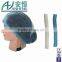 Disposable Non Woven Mob Caps colored disposable nonwoven caps for medical with high quality colorful disposable head cap