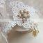 MYLOVE Bridal Hair Accessory White Lace Jewelry Design MLMJ17
