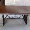 Antique french style dining table , Metal dining table