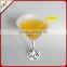 White Opaque Hand Painted Beauty Martini Glass 12Oz