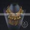 high quality vintage rhinestone chunky statement necklace tin alloy fashion women pendant necklace 6390103