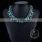 high quality vintage acrylic resin chunky statement necklace fashion women pendant necklace 6390075