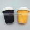 Double-wall Travel To-go Mugs With Comfort Grip Silicone Coffee Cup