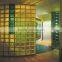 China Supplier Acid Frosted Side Color Glass Block