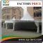 white pvc aluminum frame pagoda mongolia tent 5x5m with pvc windows