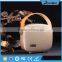 French style leather dual NFC connection aluminum bluetooth speaker