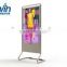 Black- stand indoor double-faced lcd touch screen