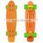 Colorful good selling skateboards with 4 wheels