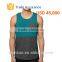 2015 100% polyester custom print tank top