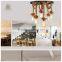 Home indoor decorative lighting hanging hemp rope pendant light