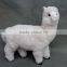 Popular Garden Decor Lifelike Alpaca Toys Wholesale Peru