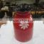 Nicely red ceramic-porcelain vase from Vietnam with exporting standard quality
