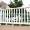 competitive price factory sale Ornamental wpc fence/ wpc decking fence