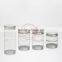 120ml aluminum cap bule or amber cosmetic packaging