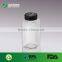 food grade empty clear pp plastic cap pet clear spice jar plastic