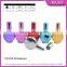 Wholesale 10ml Mini Bear Shaped UV Gel Colored Aluminum Atomizer Perfume Spray Glass Bottle
