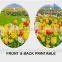 Personalized Christmas Ornaments Sublimation Ceramic Oval Ornament